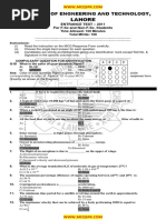 ECAT Past Paper 2011