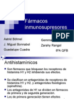 Fármacos Inmunosupresores