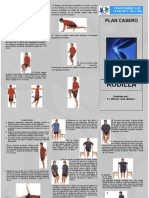 Plan Casero de Ejercicios de Rodilla