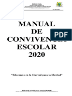 Manual Convivencia2020 Adoptado Sagradocorazon