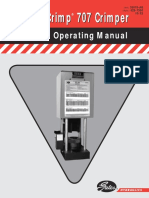 Safety & Operating Manual: Power Crimp 707 Crimper