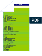 Price List Principal - 04 Dec 17