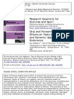 Research Quarterly For Exercise and Sport: To Cite This Article: Carl Gabbard, Patrick Patterson & Jerry Elledge (1981)