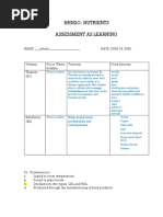 AAL Nutrient Exam Review 1