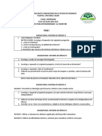 DC 3er Semestre, Historia 3er Semestre