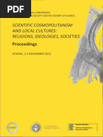 Scientific Cosmopolitanism and Local Cultures: Religions, Ideologies, Societies