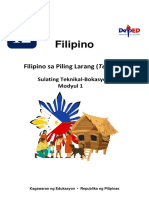 FILIPINO 12 - Q1 - Mod1 - Tech Voc