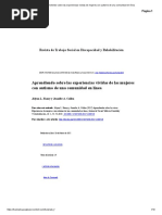 Aprendiendo Sobre Las Experiencias Vividas de Mujeres Con Autismo de Una Comunidad en Línea