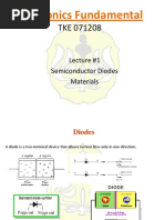 TKE 071208 - Week - 1 - Semiconductor-Diodes