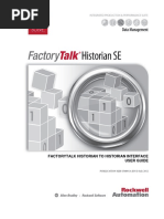 Factorytalk Historian To Historian Interface User Guide: PUBLICATION H2H-UM001A-EN-E-July 2012