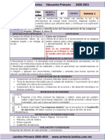 Marzo - 6to Grado Ciencias Naturales (2020-2021)