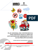 Plan de Contingencia de Desvios Vehiculares