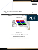 Julie - Universal Car Emulator Programs:: Program Use