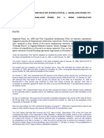 G.R. No. 187543-Werr Corporation International vs. Highlands Prime Inc. G.R. No. 187580 - Highlands Prime, Inc. vs. Werr Corporation International