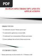 RAMAN SPECTROSCOPY AND ITS New