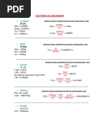 Conversiones de Hidraulica