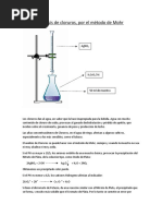 Análisis de Cloruros