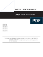 Installation Manual: System Air Conditioner