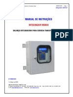 Manual de Instruções: Integrador M3000