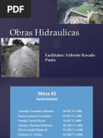 Obras Hidráulicas Trabajo