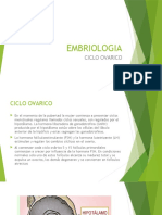 Embriologia Power Point Ciclo Ovarico