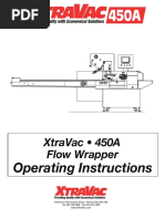 XtraVac-Horizontal-Flow Wrapper 450 Type-A Operating Instructions