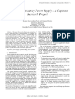 Design of A Laboratory Power Supply - A Capstone Research Project