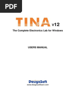 Tina v12 Manual