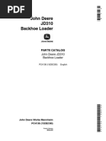 John Deere JD310 Backhoe Loader: Parts Catalog