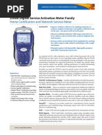 DSAM - Home Certification and Network Meter