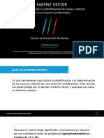 Tutorial para Realizar Una Matriz de Vester