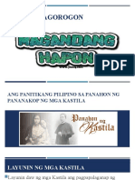 Ang Panitikang Pilipino Sa Panahon NG Pananakop NG Kastila