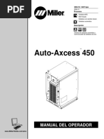 Auto Axcess 450 Miller Manual de Operador