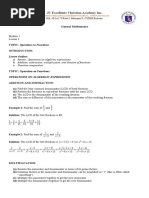 General Mathematics - M01 - L03 - WEEK 1