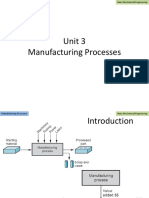 Unit 3 Manufacturing Processes