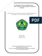 Makalah Model Pembelajaran Kooperatif Tipe STAD