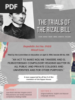 HISTORY - The Trials of Rizal