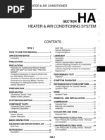 Heater & Air Conditioning System: Section