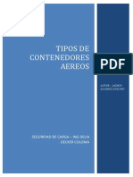 Tipos de Contenedores Aereos