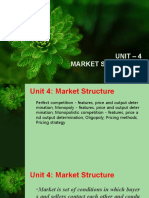 Unit 4 Economics Market Structure.