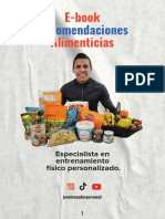 Tips y Recomendaciones Alimenticias - PDF Versión 1