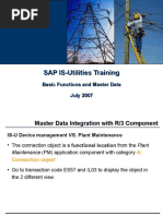 Master Data Basic Functions D3