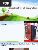 Classification of Computers