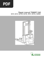 Repair Manual 7588857-040: S210, S212, S212S, S212L, S214, S214L, S220D