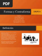 Formas y Contraformas