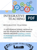 Integrative Teaching: Loribelle B. Ancheta