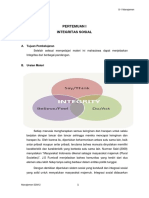 Pertemuan Ke-1, Integritas