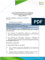 Guia de Actividades y Rúbrica de Evaluación - Unidad 3 - Paso 5 - Taller de Aplicación