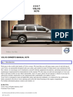 VOLVO XC70 2007 User Manual