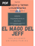 Catálogo de Trabajos Universidad Internacional Jefferson (UNIJ)